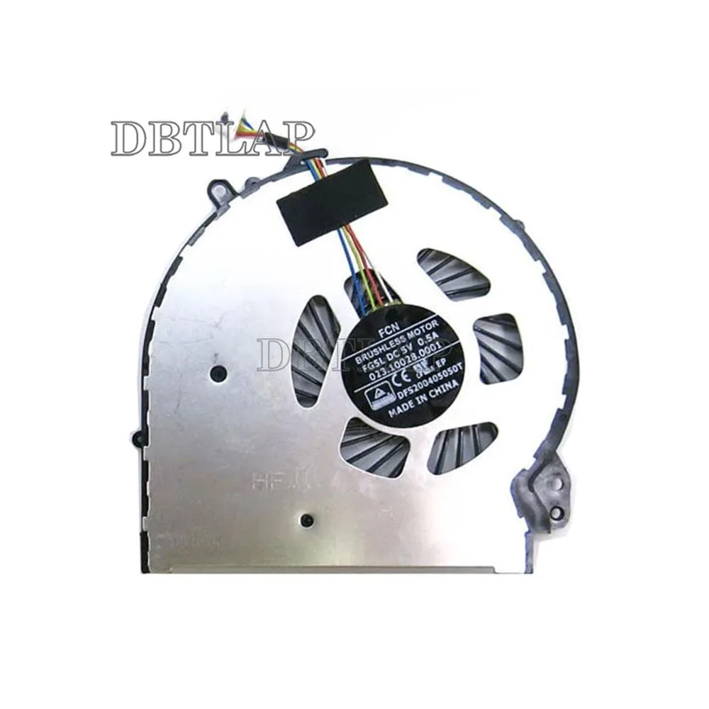 Small black rectangular laptop cooling fan with wire connector