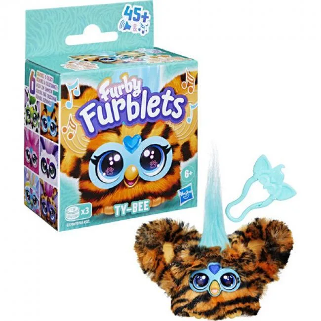 Furby Furby G17005X61 Ty-Bee Mini Electronic Stuffed Toy 45+ Sounds — product photo