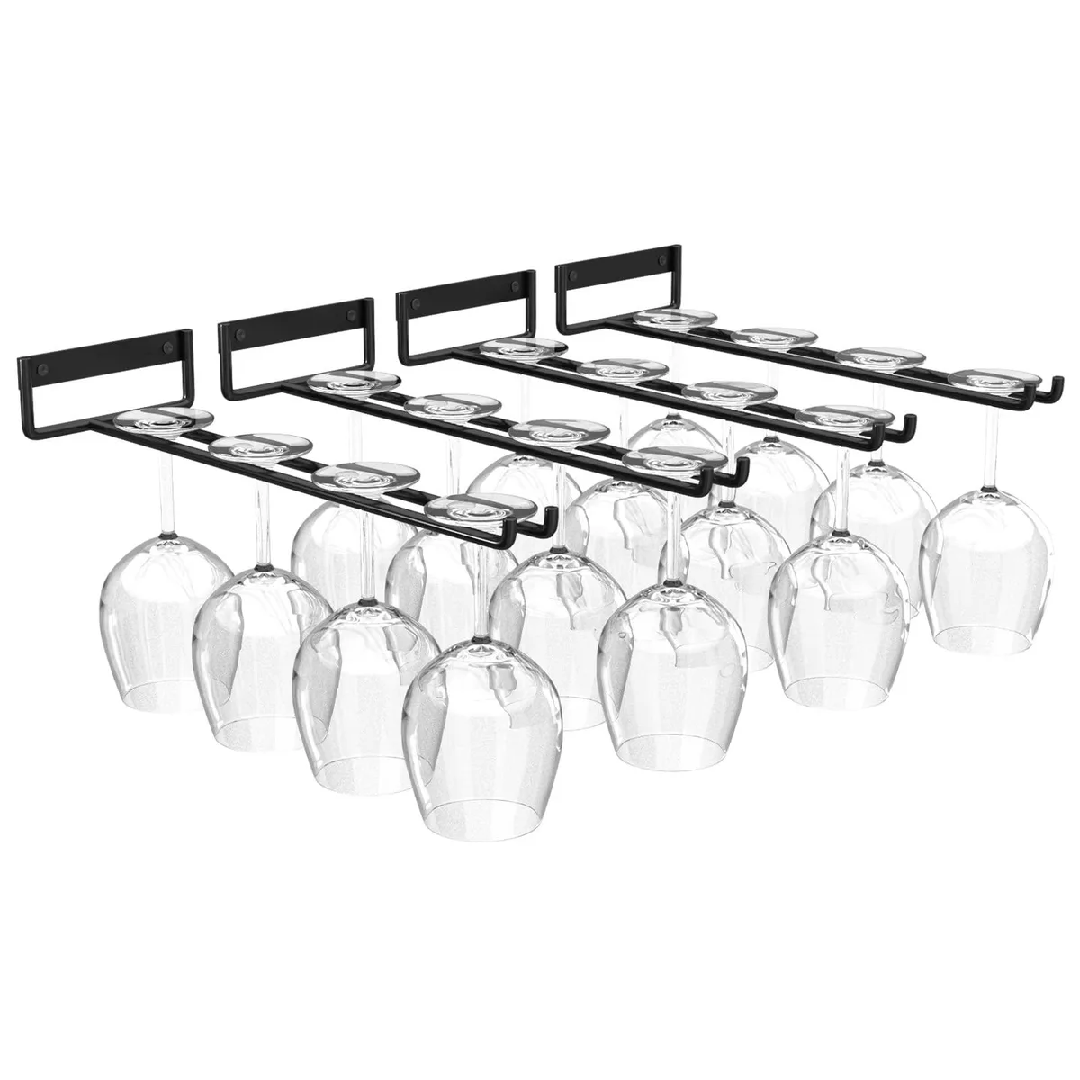 Red plastic two-tier flatware organiser, round shape, 34 inches wide