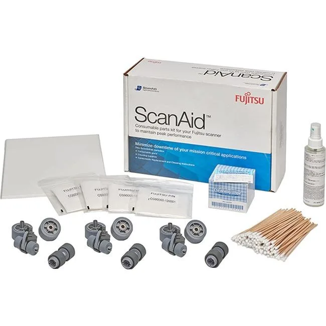 Fujitsu Fujitsu CG01000-289001 ScanAid scanner supply kit for fi-7600 7700 — product photo