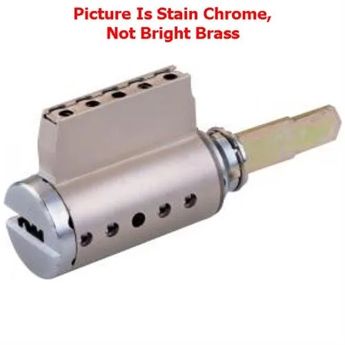 Mul-T-Lock Mul-T-Lock KIKARM-05-206 Bright Brass Key In Knob Lever Replacement Cylinder Interactive + 206 door lock — product photo