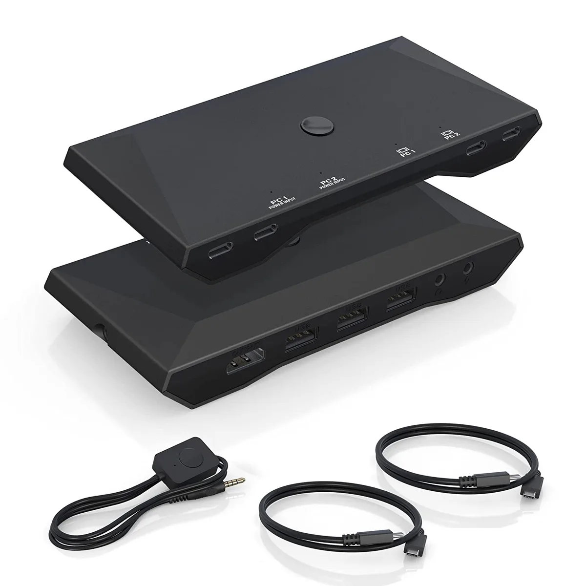 SMA SMA 2-Port USB-C KVM Switch 4K 60Hz 60W PD — product photo