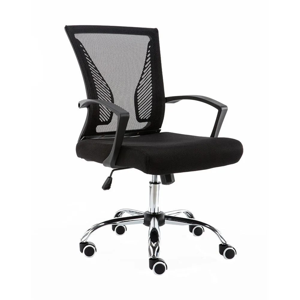 Vandue Corporation Vandue Corporation Zuna Mid-Back Office Chair Black/Black — product photo