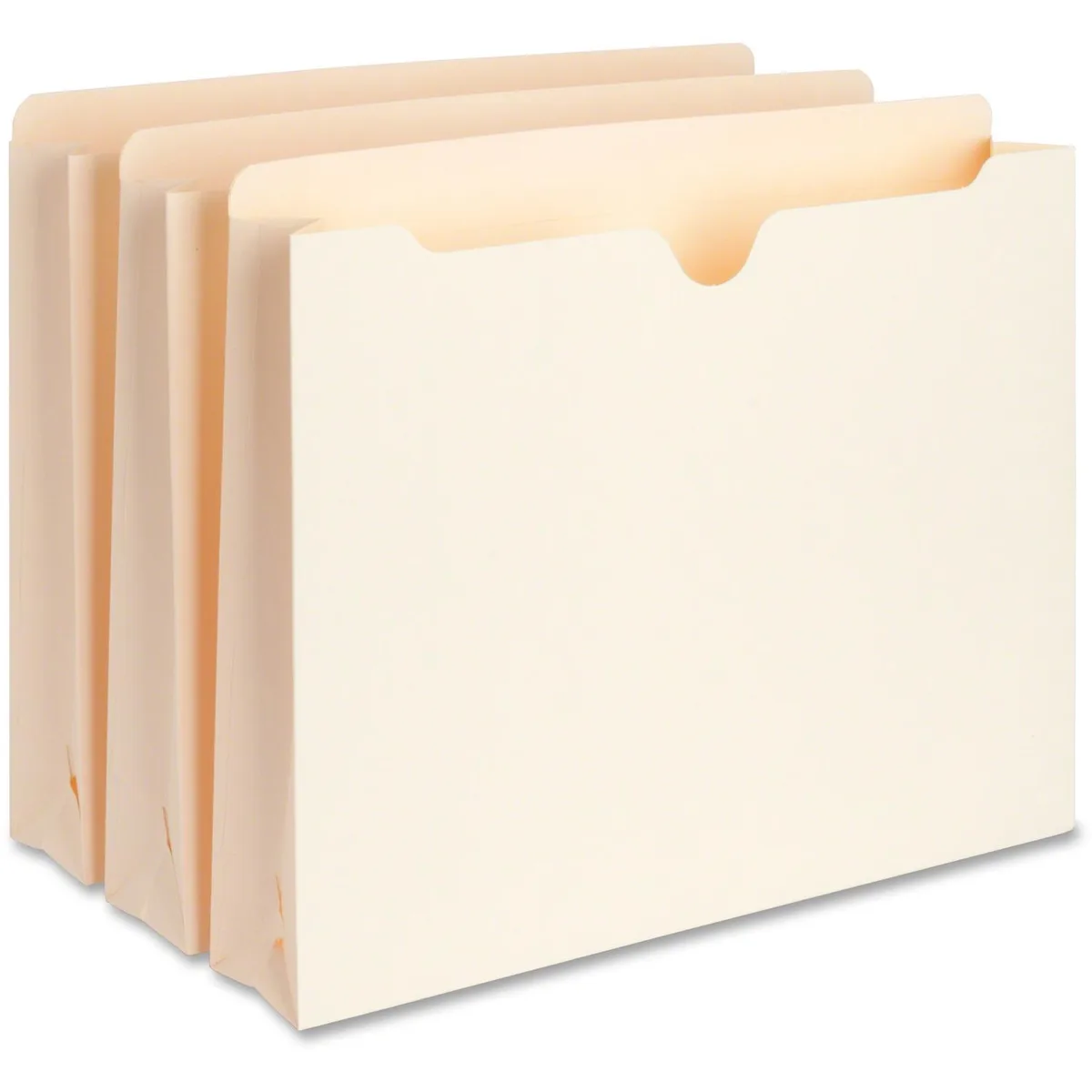 Business Source Business Source 65799 Filing Jackets 2" Exp 11pt Manila 50/BX — product photo