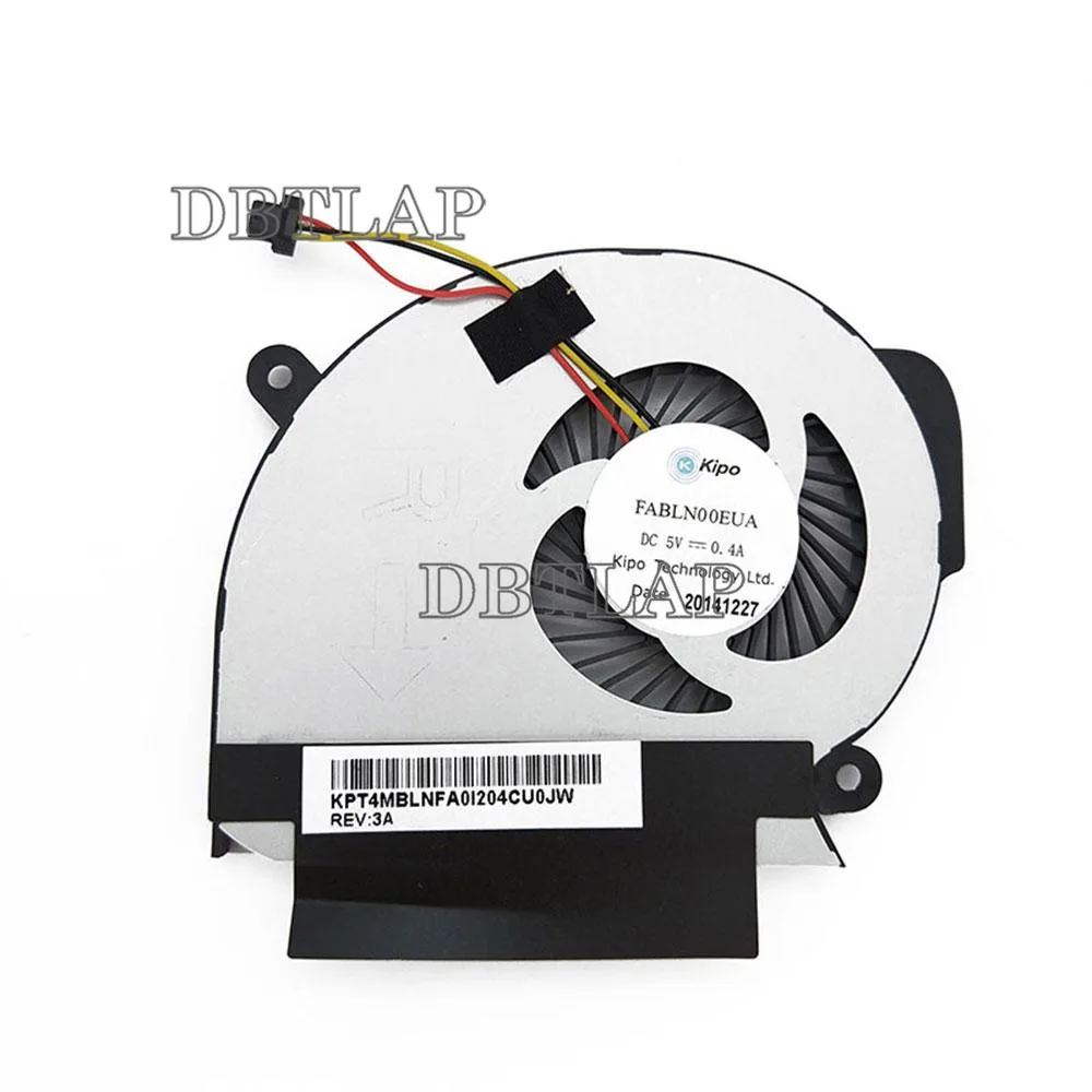 DBTLAP DBTLAP CPU Fan for Toshiba Satellite S55T-B Right Side laptop cooling pad — product photo