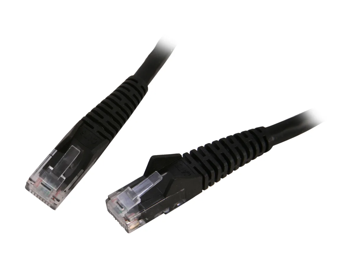 Tripp Lite Tripp Lite N201-007-BK 7 ft Cat6 network ethernet cable — product photo