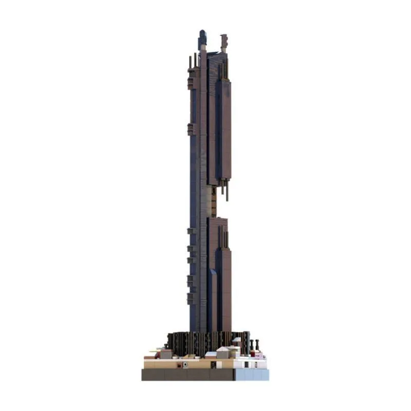 ZITIANYOUBUILD ZITIANYOUBUILD MOC-198238 Street Scene Future City 17 Building Blocks Set 962PCS — product photo