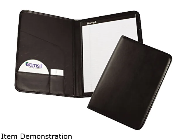 Samsill Samsill 70810 Professional Padfolio Accessory Black 9.75" x 13 — product photo