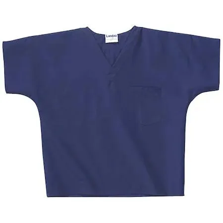 Landau Landau Scrub Shirt S Navy Unisex Personal Protective Equipment — product photo