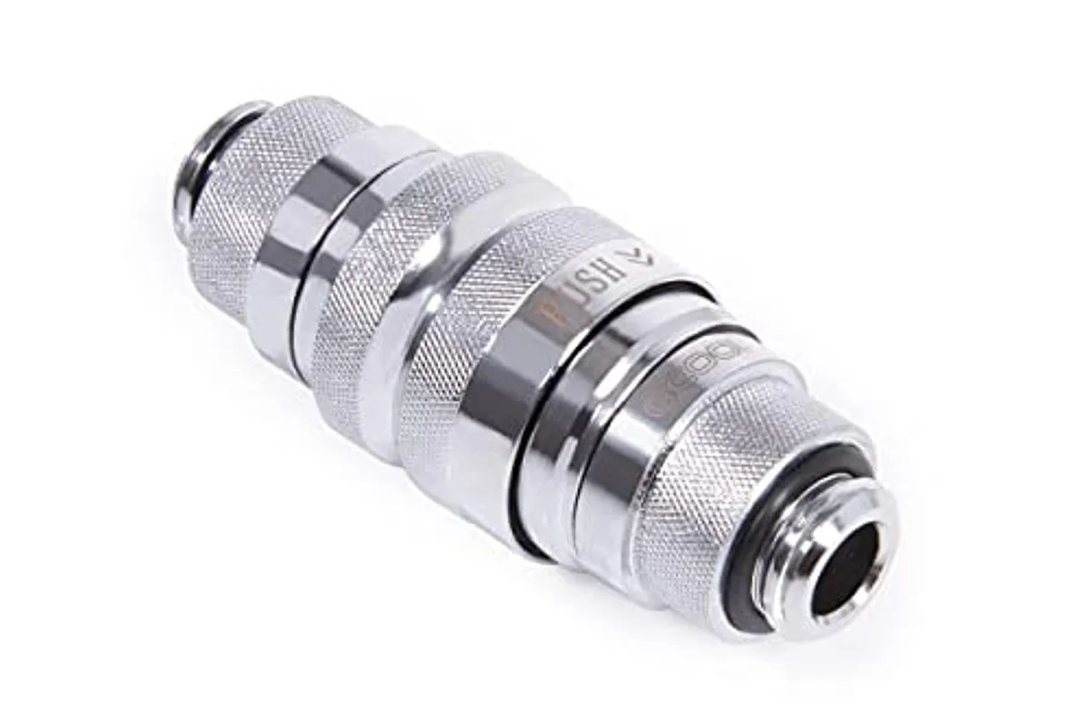 Alphacool Alphacool Eiszapfen G1/4" Quick Release Coupling Set Chrome Brass 17560 — product photo