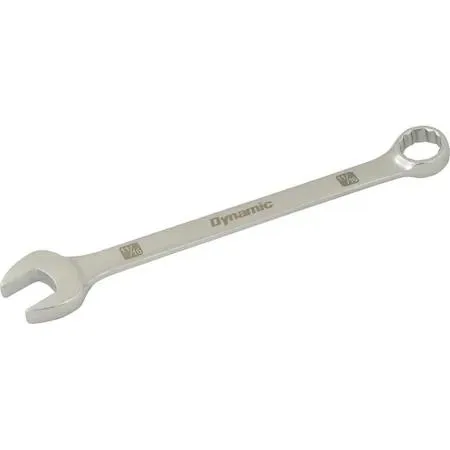 Dynamic D074022 11/16 inch 12 point combination wrench mirror chrome finish