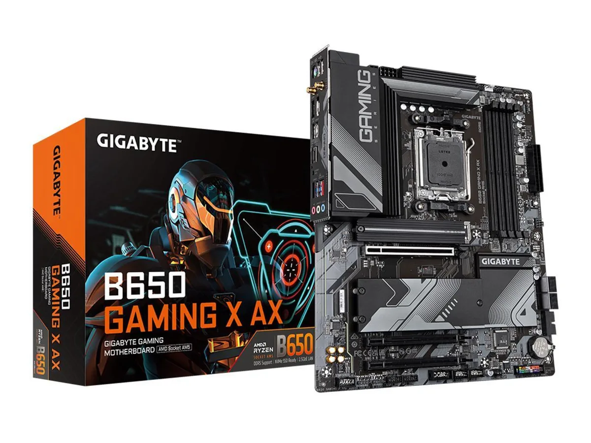 GIGABYTE GIGABYTE B650 GAMING X AX AMD motherboard — product photo