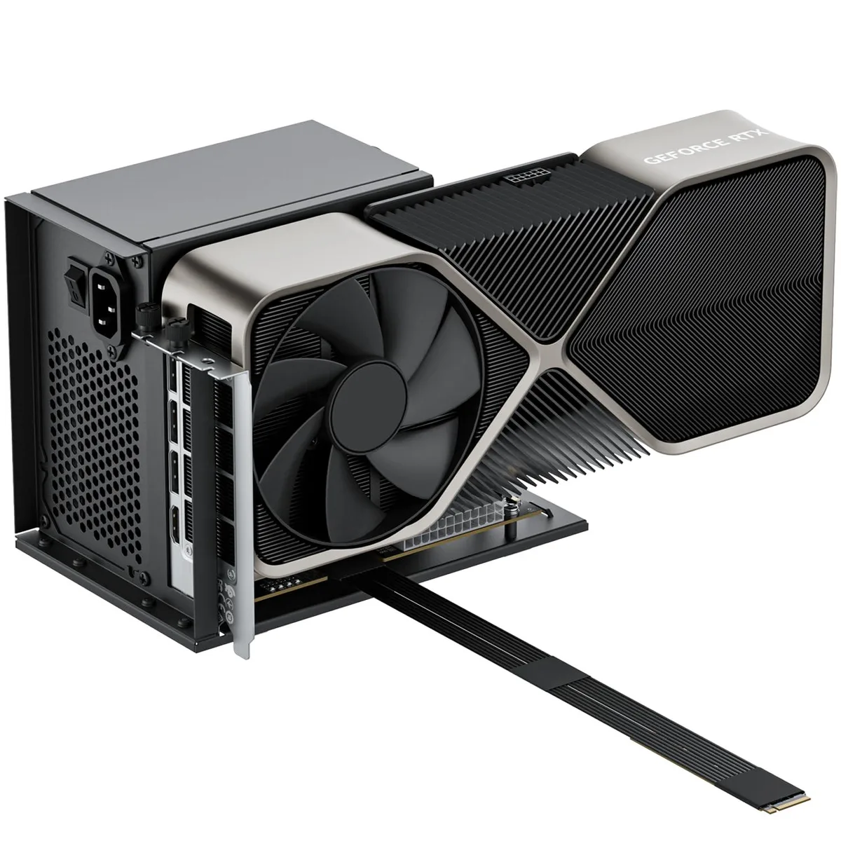 LORDWORLD LORDWORLD PCIe 5.0 x4 128Gbps eGPU Dock 30cm — product photo