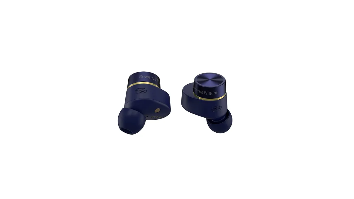 Bowers &amp; Wilkins Bowers &amp; Wilkins Pi7 S2 Midnight Blue Wireless Earbuds — product photo