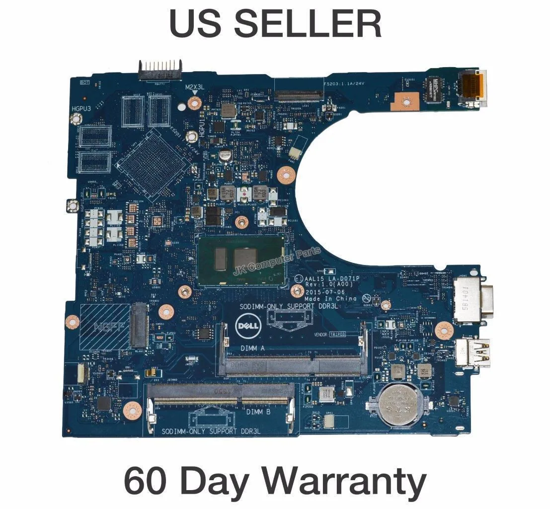 DELL DELL Inspiron 15 5559 Motherboard i5-6200U 2.3GHz M4MY2 — product photo