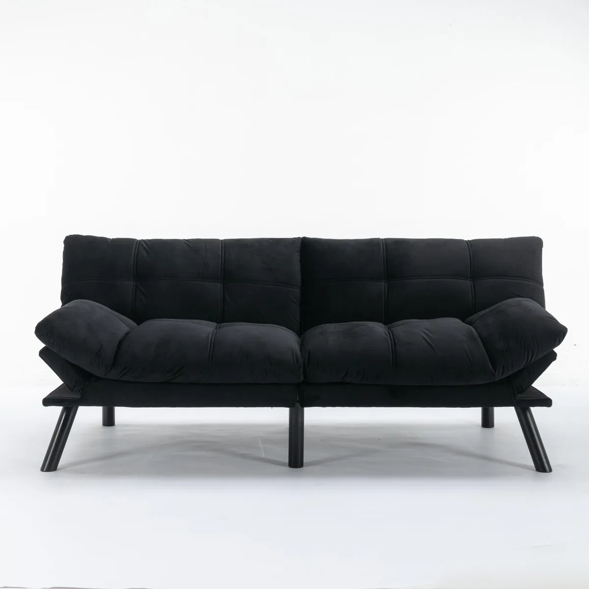 tuphen tuphen Black Convertible Folding Sofa Bed — product photo