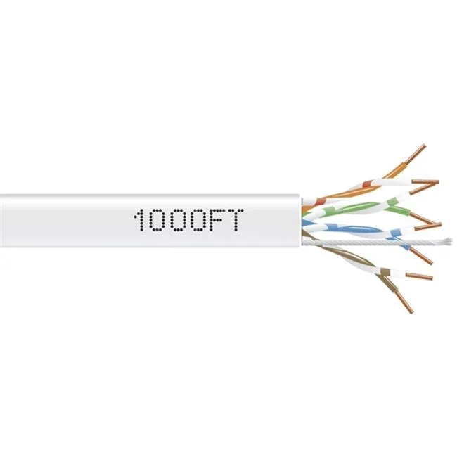 Black Box Corporation Black Box EYN852A-PB-1000 network ethernet cable Cat5e 350 MHz 1000 ft — product photo