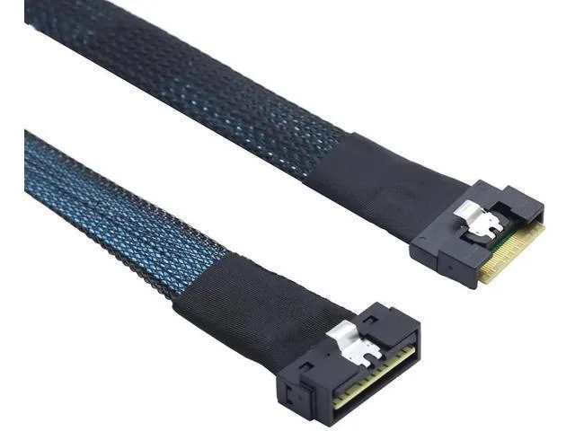 Fervit Fervit SlimSAS SFF-8654 8i to 8X Cable 24Gbps .8m — product photo