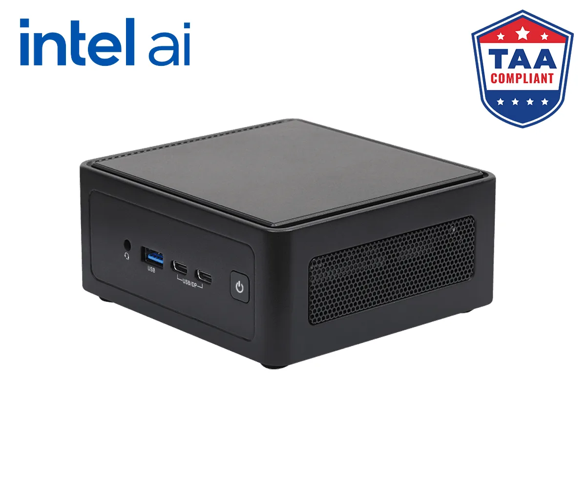 ASRock Industrial ASRock Industrial NUC BOX-325 Intel Core Ultra 5 325 barebone mini PC — product photo