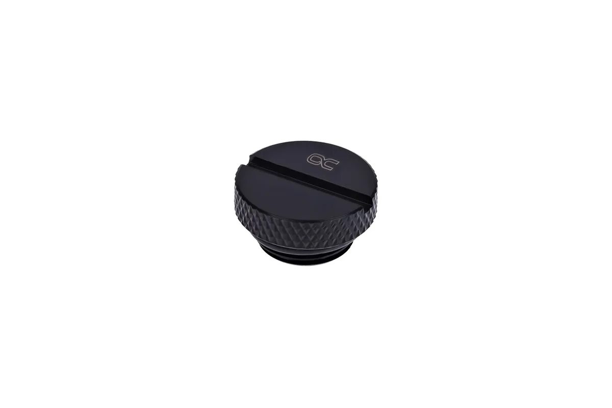 Alphacool Alphacool 17198 G1/4" HF Stop Plug Fitting Deep Black — product photo