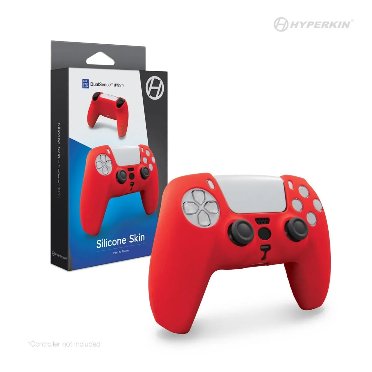 Hyperkin Hyperkin M07482-RD Red Silicone Skin for DualSense Controller — product photo