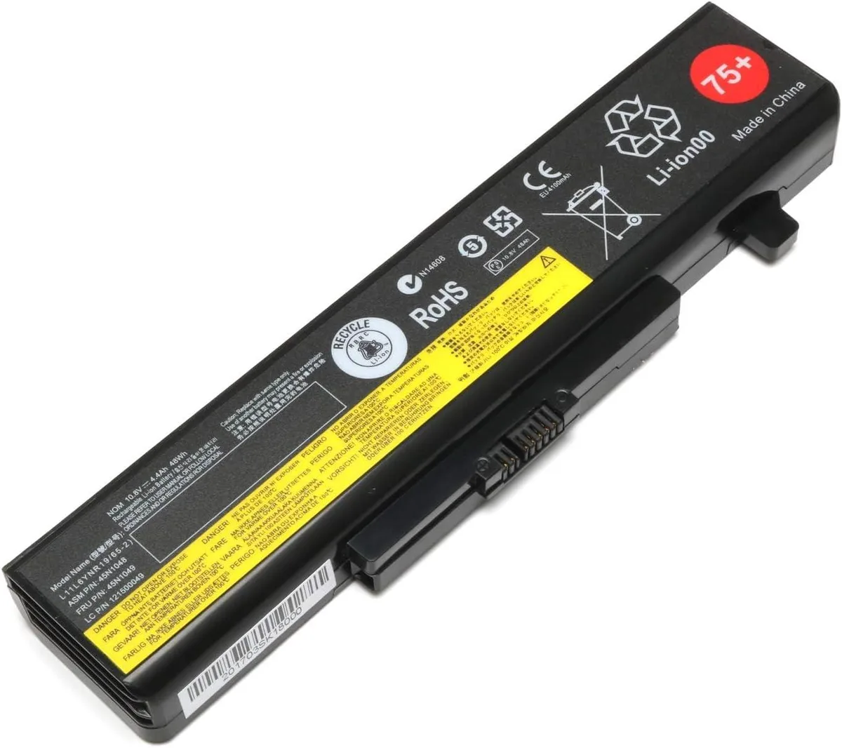 PISKEKAT PISKEKAT 6-cell 48Wh 10.8V laptop battery for ThinkPad E430 E431 E435 E440 E445 E530 E531 E535 E540 E545 B590 — product photo
