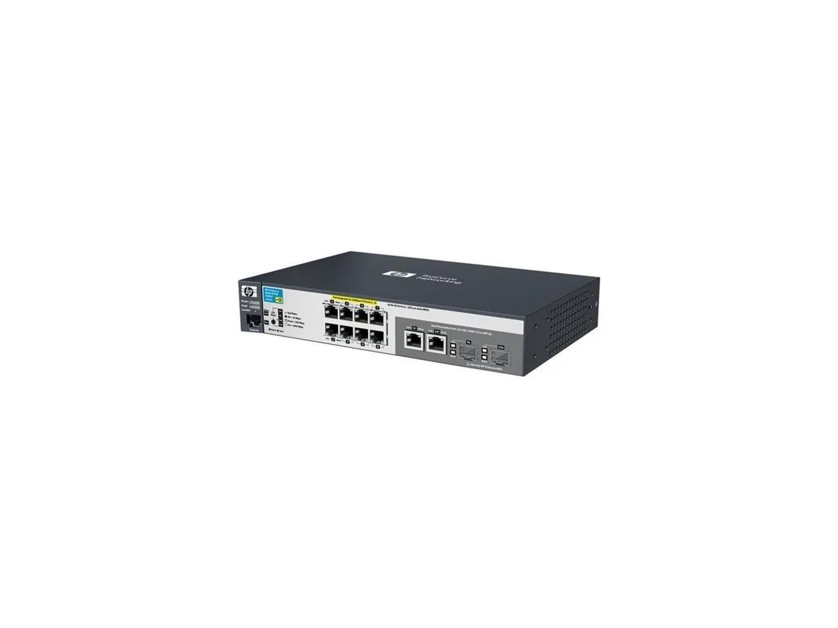 HP HP J9137A ProCurve 2520-8-PoE network switch — product photo