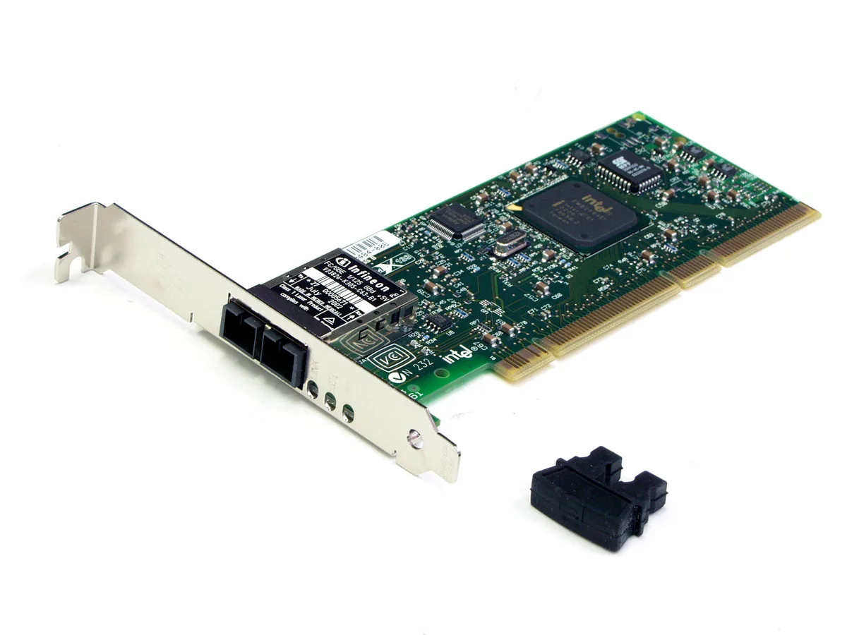 Intel Intel PWLA8490XF PCI network card 10/100/1000Mbps 1 x SC 64KB — product photo
