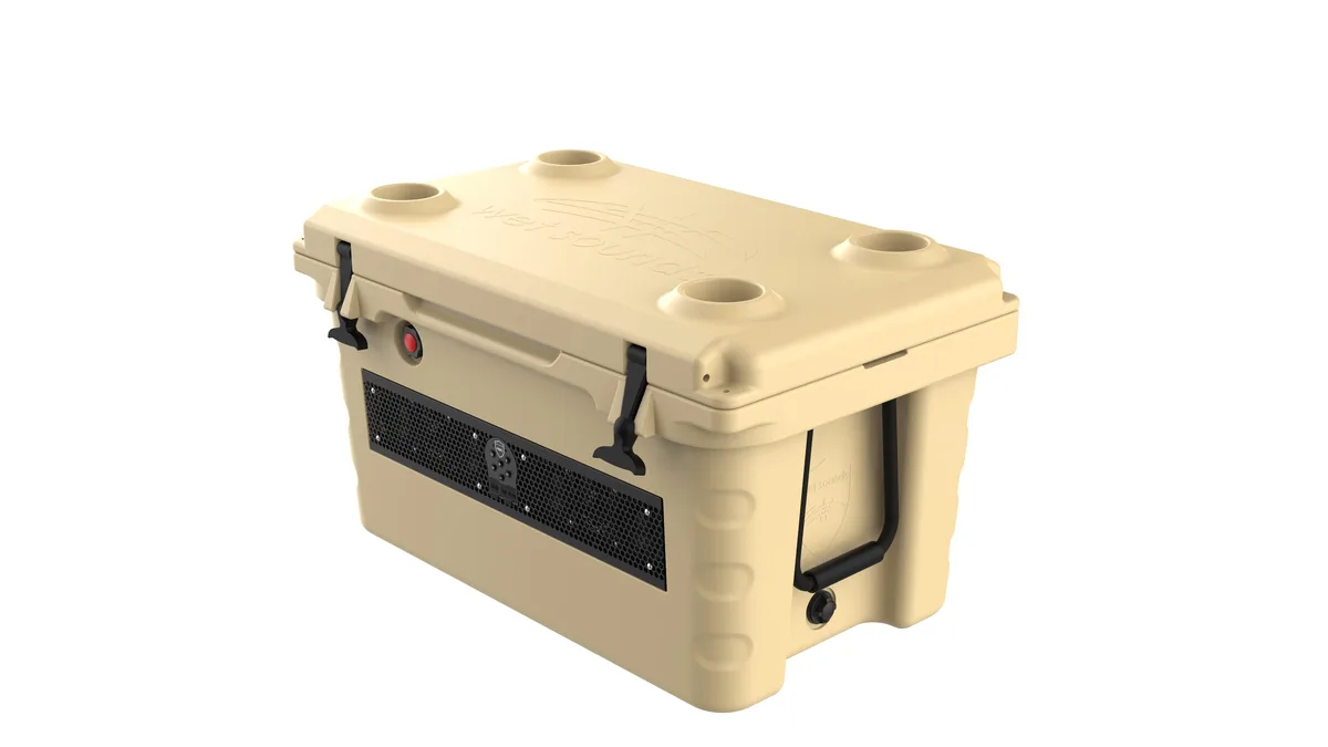 Wet Sounds Wet Sounds Stealth SHIVR55 55 Litre Cooler Speaker System Tan — product photo