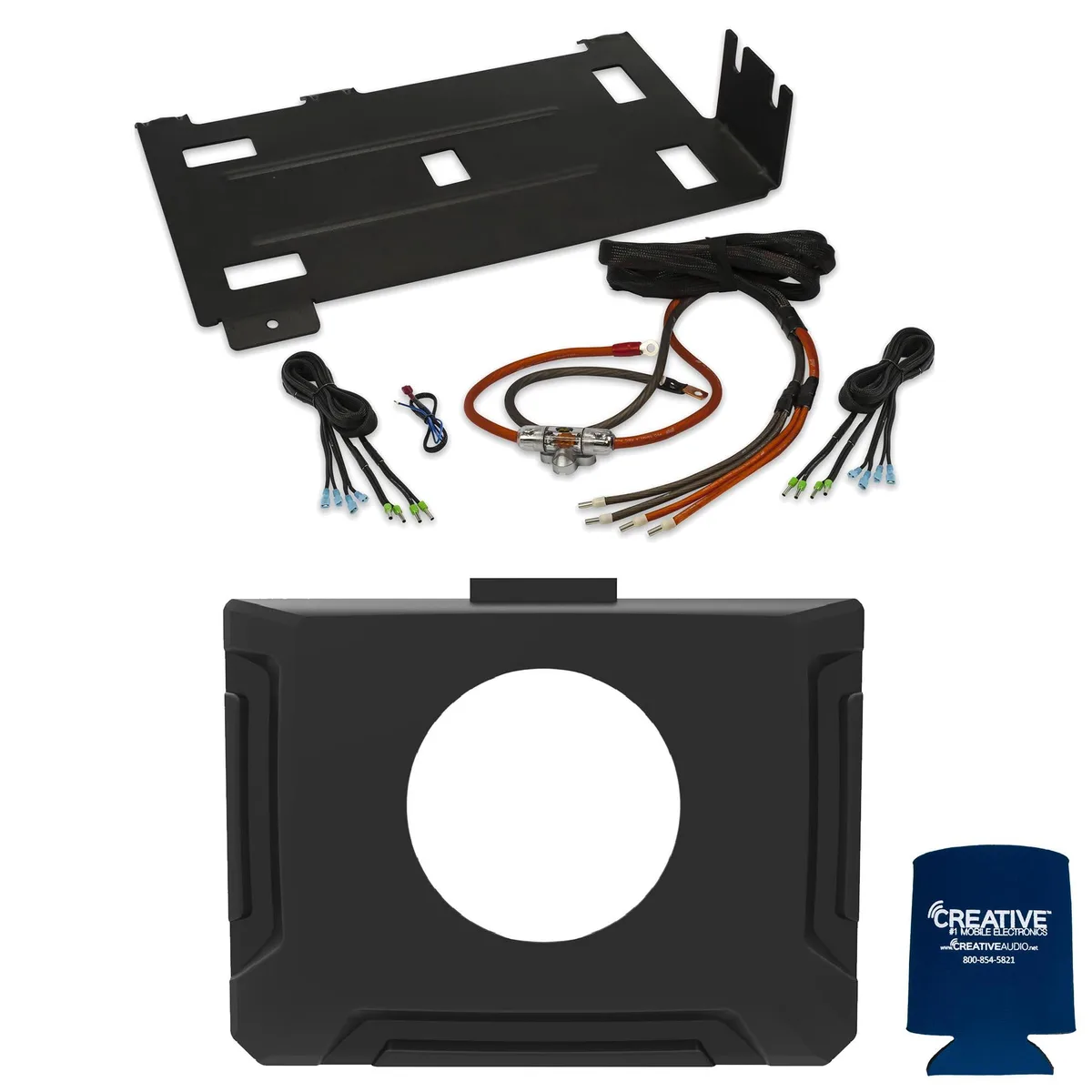 STINGER STINGER SPXRZR4242 Amplifier Install Kit & 3" Gauge Dash Kit for Polaris RZR 2014-2018 — product photo