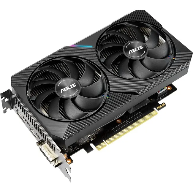 ASUS ASUS DUAL-GTX1660S-O6G-MI graphics card — product photo