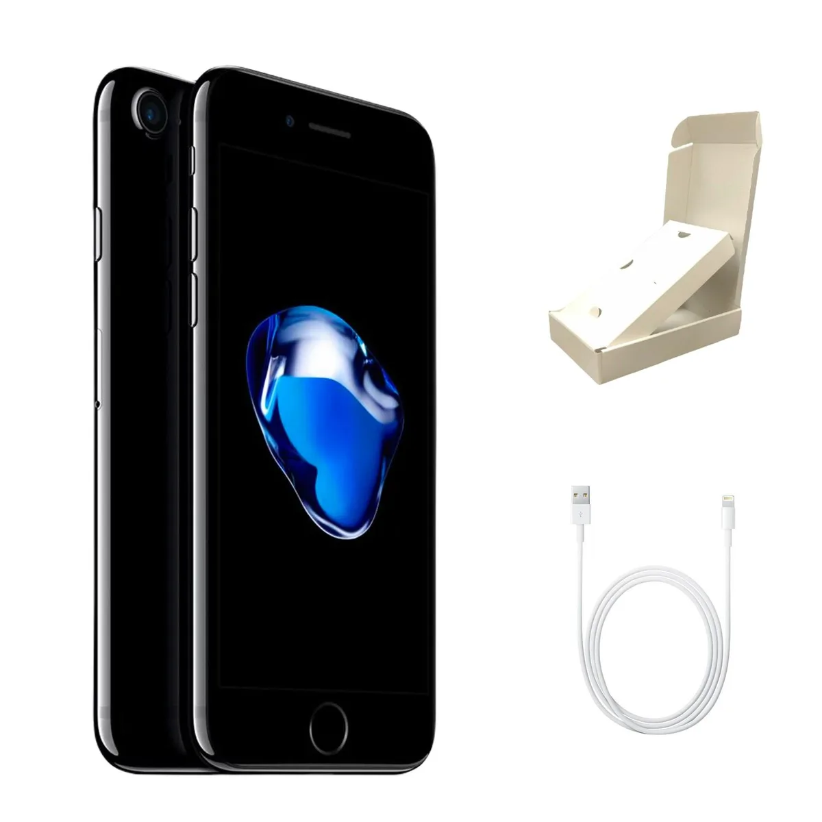 Apple Apple iPhone 7 A1660 128GB Jet Black Gift Box cell phones - unlocked — product photo