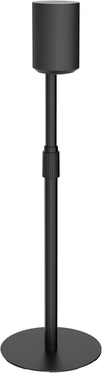 BFKK BFKK Speaker Stand for Sonos Era 100 / 300, Adjustable 26.9–42.6 in, Black — product photo