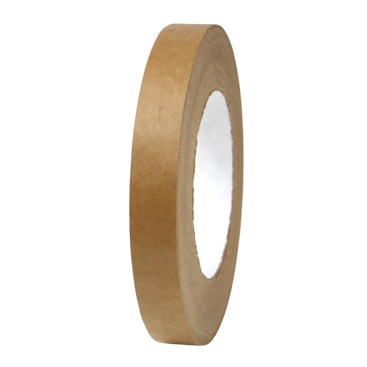 SHURTAPE TECHNOLOGIES, INC. SHURTAPE TECHNOLOGIES, INC. FP-96 Kraft Packaging Tape 1/2 in. x 60 yds. (Kraft) white core mailing supply — product photo