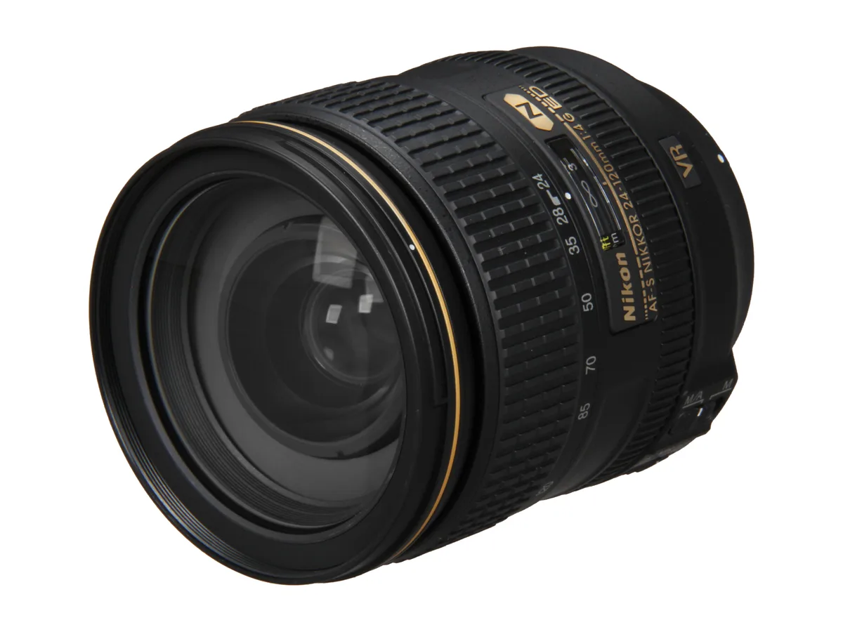 Nikon Inc Nikon Inc 2193 AF-S NIKKOR 24-120mm f/4G ED VR camera lens — product photo