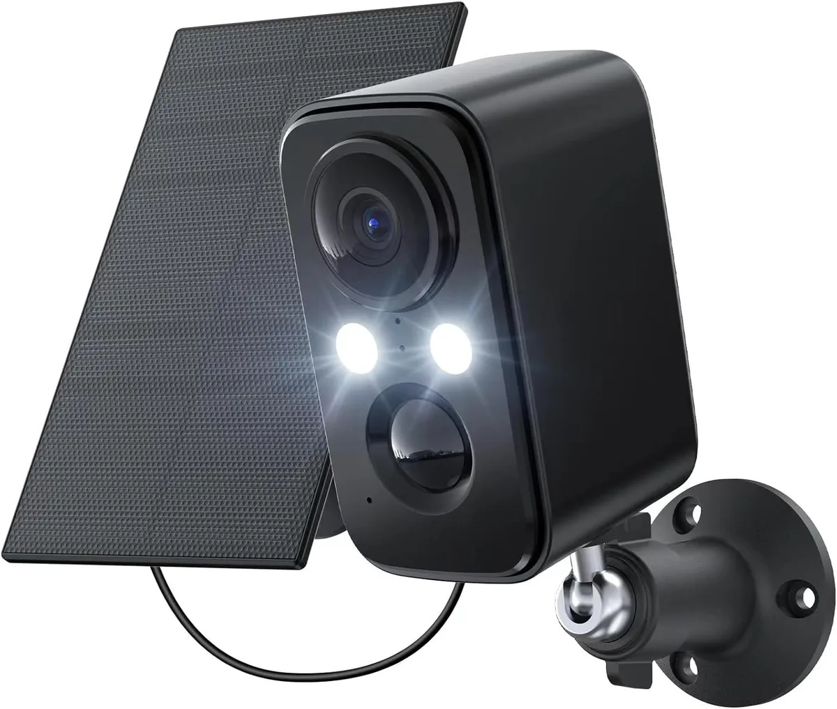 TAURKENAM TAURKENAM 2K IP66 wireless surveillance solar battery alarm floodlight — product photo