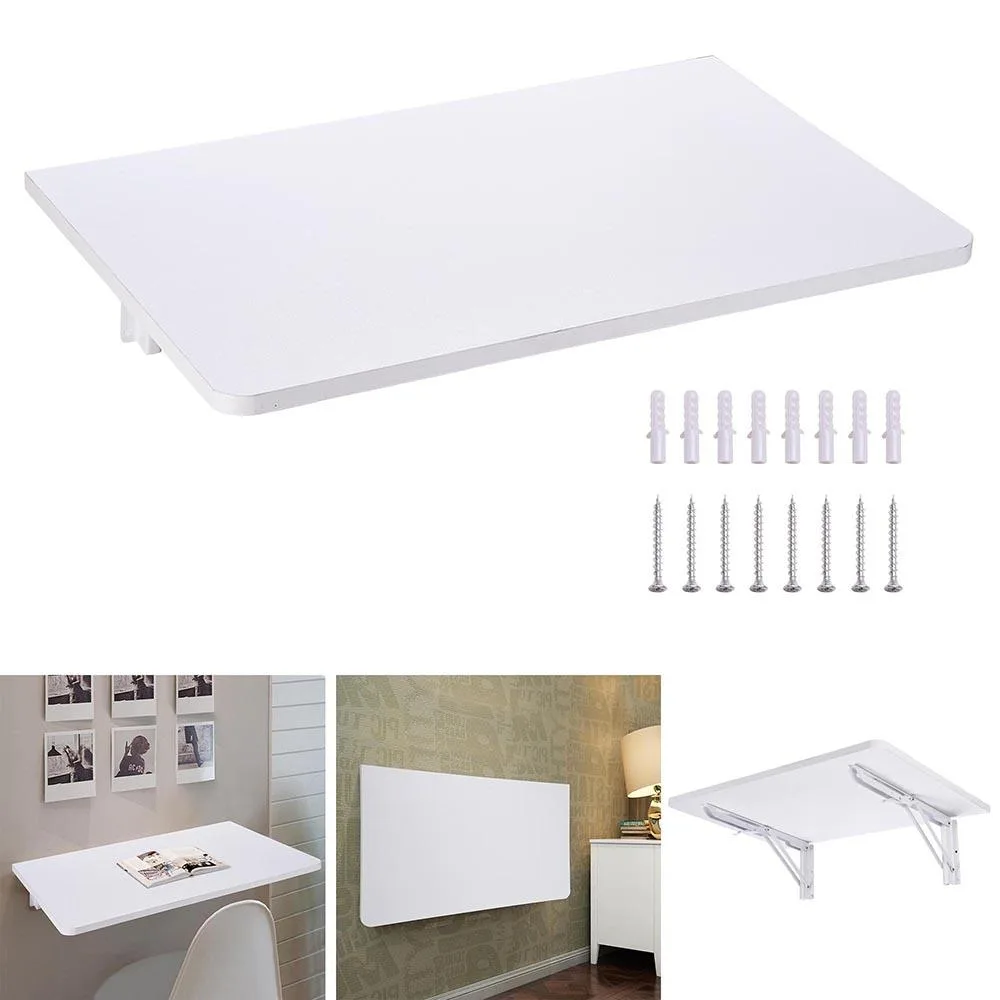 Yescom USA, Inc. Yescom 16WFD001-PB15-07 23 5/8" x 15 3/4" Folding Desk White — product photo