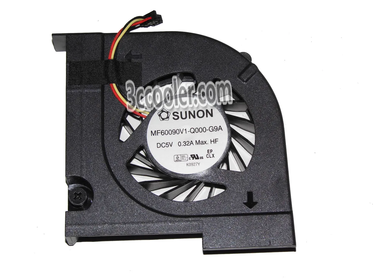 Zyvpee Zyvpee SUNON MF60090V1-Q000-G9A 5V 0.32A 3 Pin CPU Cooler Fan — product photo