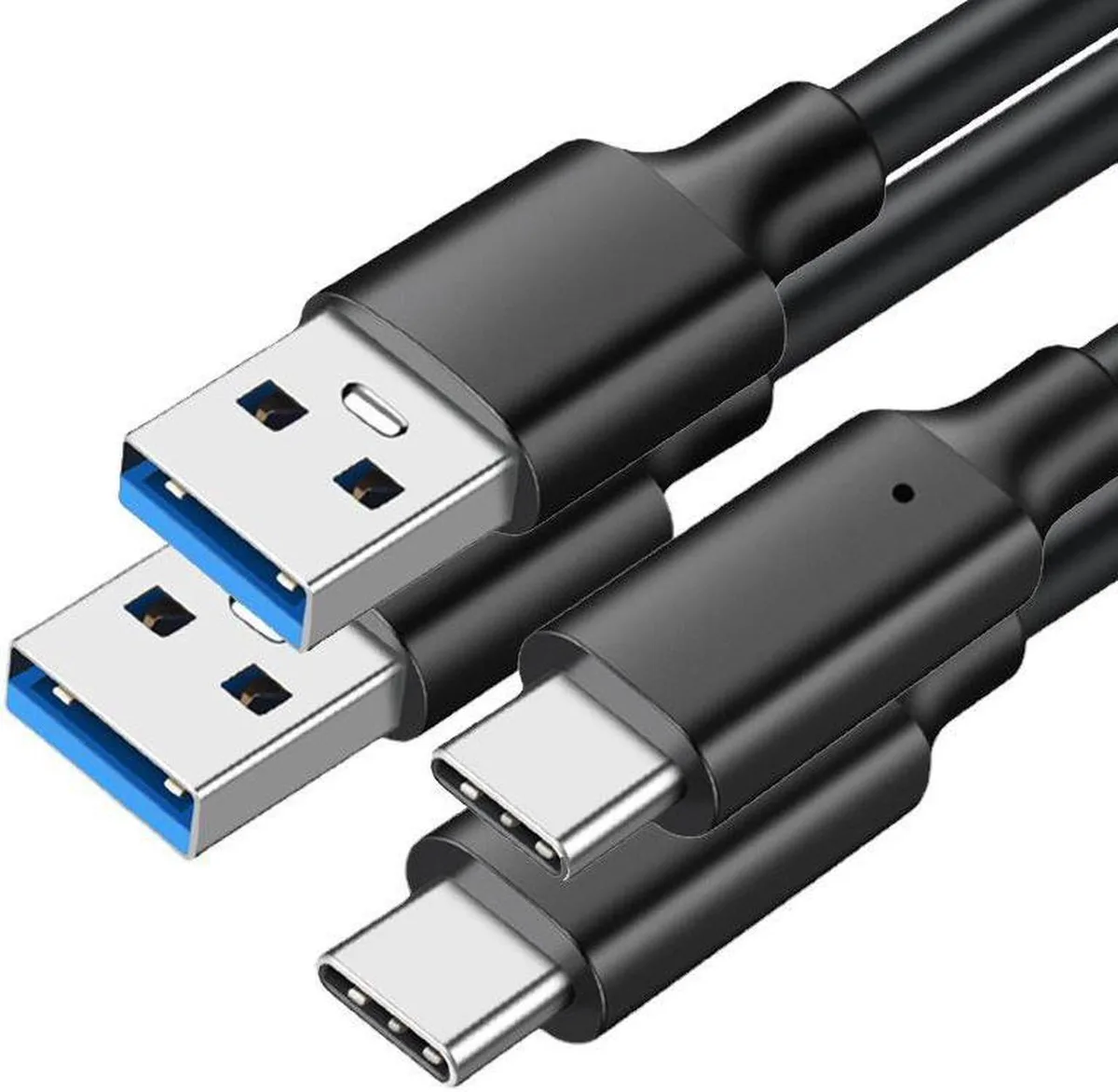 SMUGDESK SMUGDESK USB-C to USB-A 10 Gbps Cable 3 m 2 Pack — product photo