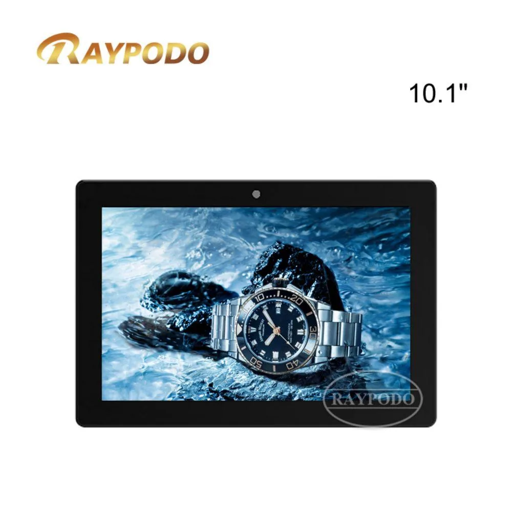 RAYPODO RAYPODO 10.1" RK3568 2GB 16GB Android 11 Black PoE Tablet — product photo