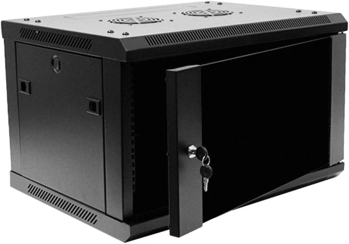 TAURKENAM TAURKENAM 6U Server Rack 17.7 Deep 2 Fans Black — product photo