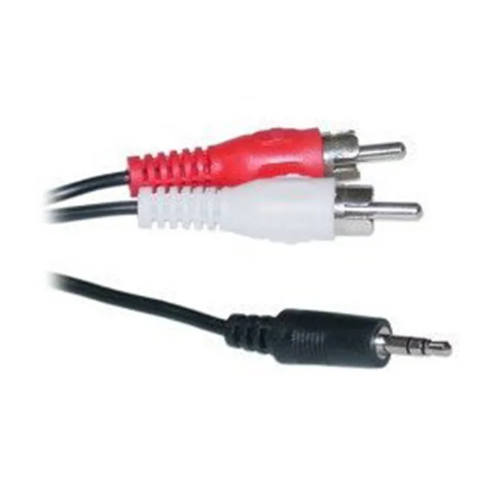 iMBAPrice iMBAPrice 3.5 mm Stereo Male to Two RCA Male Cable 6 ft 22 AWG — product photo