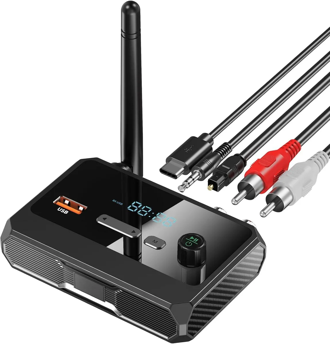 AUTYUE AUTYUE C36 Bluetooth 5.3 Receiver RCA AUX Optical USB — product photo