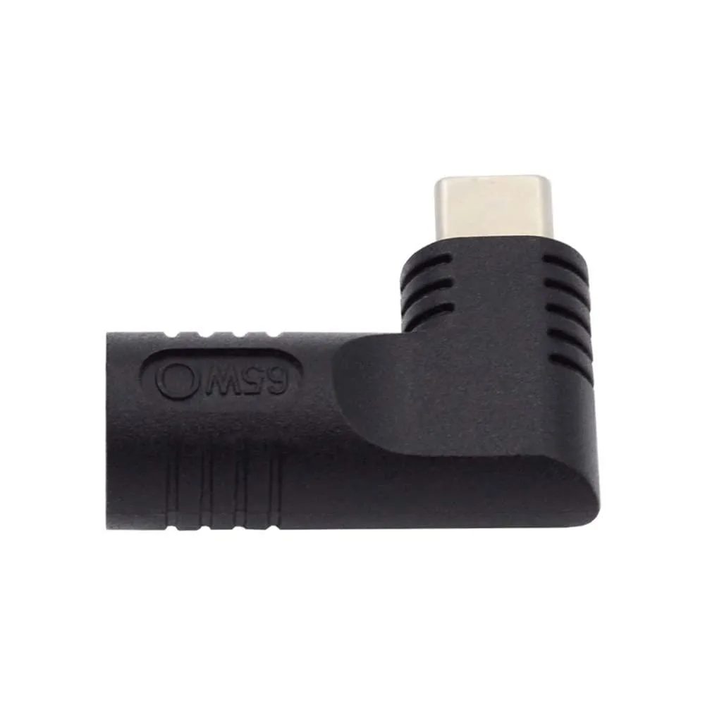 Fervit Fervit 2.5x0.7mm DC Jack to USB-C 90 Degree Adapter 65W — product photo