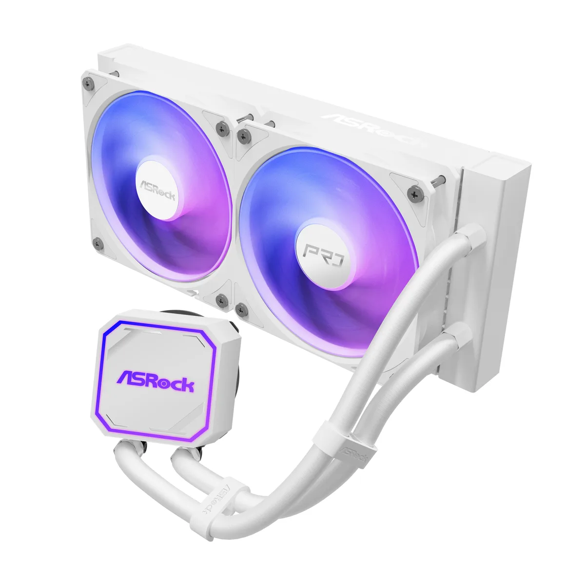 ASRock ASRock Pro White 240 ARGB liquid cooler — zdjęcie produktu