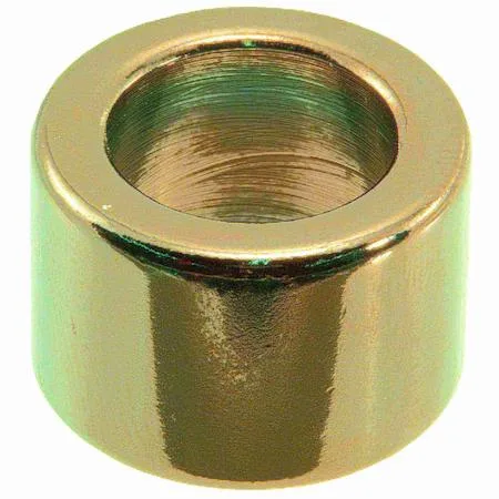 MIDWEST FASTENER CORP MIDWEST FASTENER CORP 34092 Round Spacer Black Chrome Steel 1/2 in Overall Lg — product photo