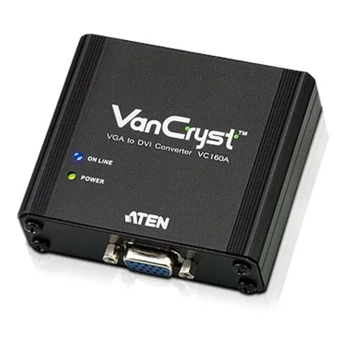 ATEN TECHNOLOGIES ATEN TECHNOLOGIES VC160A VGA to DVI Media Converter 1920x1200 TAA — product photo