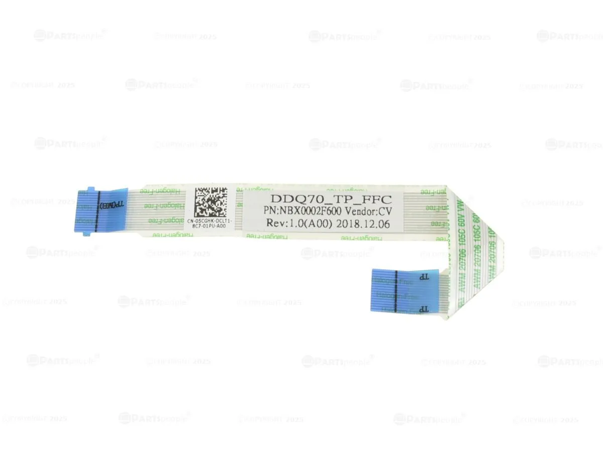 Genuine Dell OEM touchpad ribbon cable for Alienware Area-51m, part 5CGHK