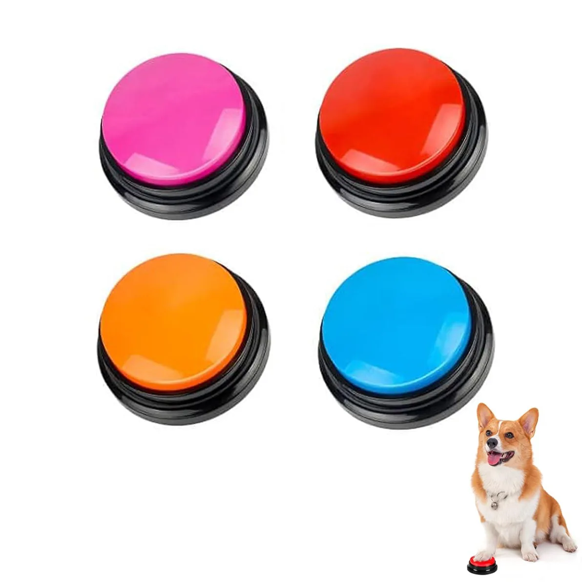 BoArt BA-023 Voice Recording Button 30s 4 Pack — product photo