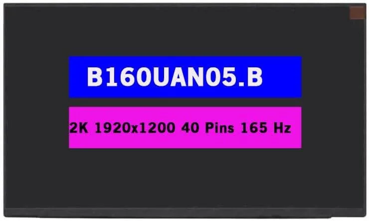 NUOLAISUN NUOLAISUN 16.0" 1920x1200 165Hz 40Pin Laptop Screen for ASUS TUF Gaming A16 FA617 — product photo